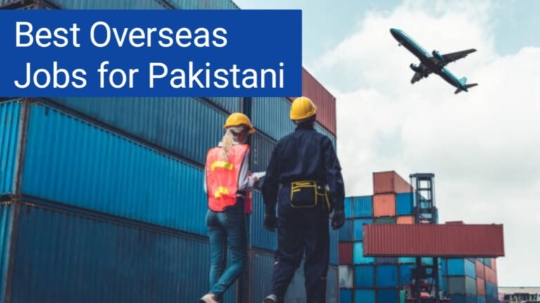 Overseas Jobs for Pakistani