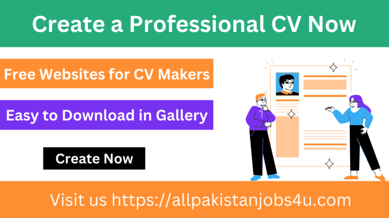 Create a Professional CV